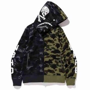 BAPE X  NEIGHBORHOOD CAMO HOODIE